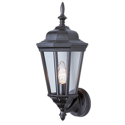 Trans Globe Lighting 4095 BC 1 Light Coach Lantern in Black Copper